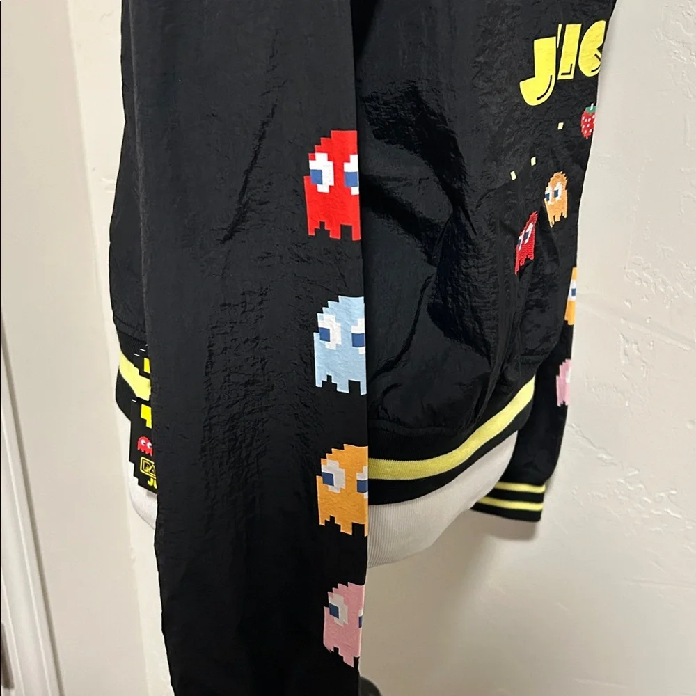 Justice Girls XL 16/18 Pac Man Mini Bomber Jacket
